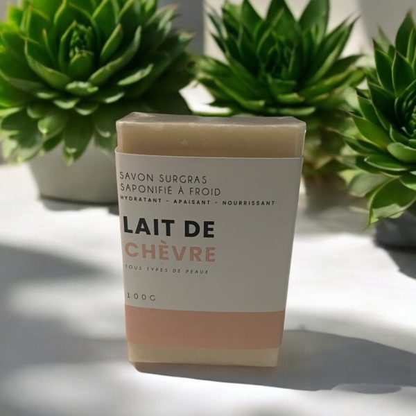 Savon Surgras Saponifiés à Froid - Lait de Chèvre